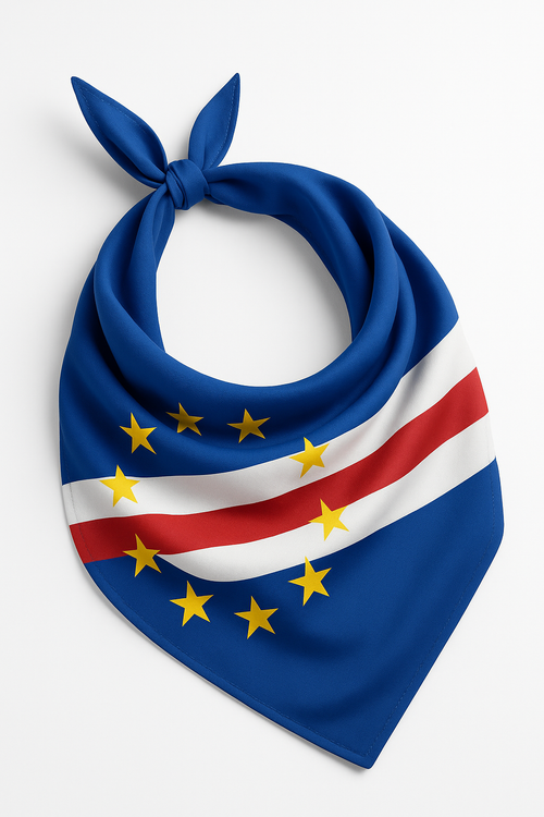 Lenço Bandeira de Cabo Verde