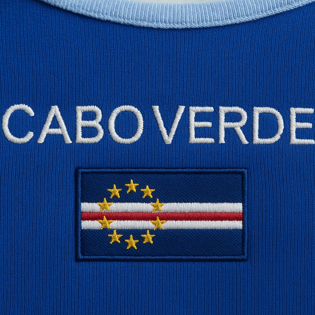 Vestido Bandeira Cabo Verde